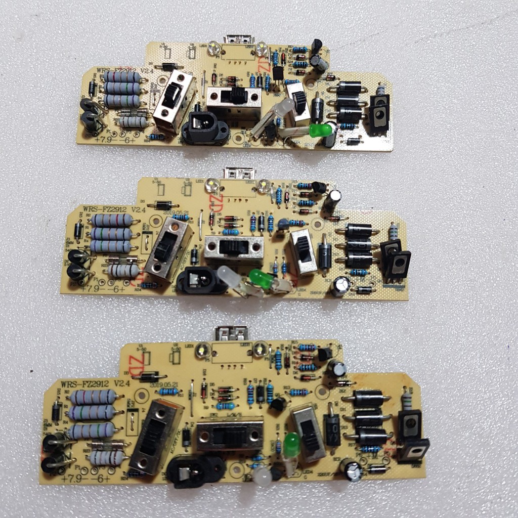 Bo mạch điều khiển quạt tích điện honjianda