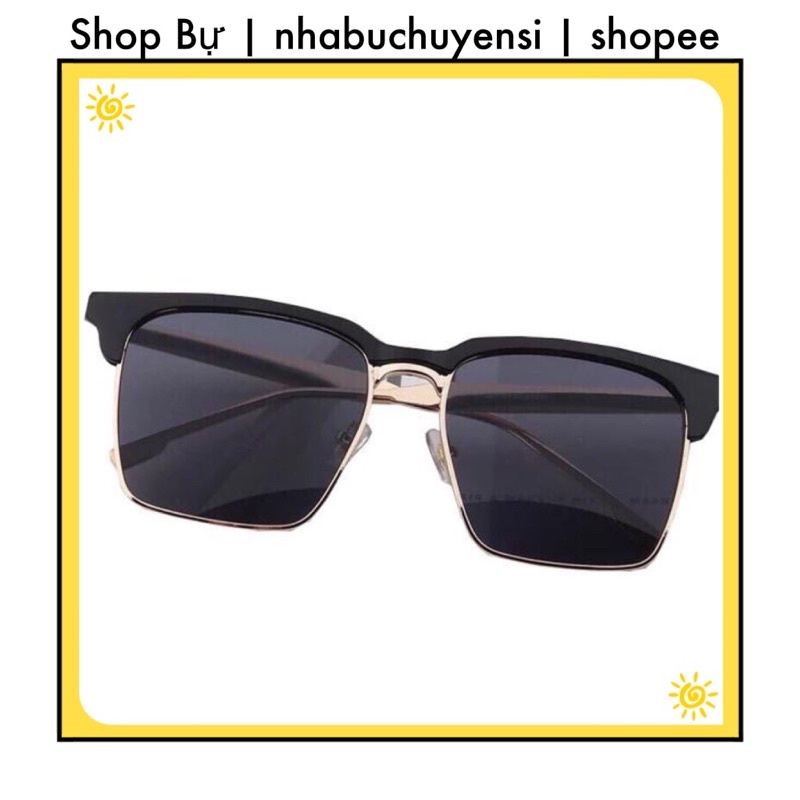 [ KÍNH UNISEX 2017 ] KÍNH RÂM UNISEX NAM NỮ THỜI TRANG CHÂN VÀNG KIM LOẠI
