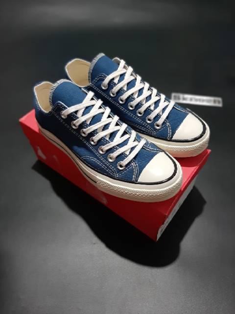 Giày Converse Chuck Taylor 70s Cổ Thấp Màu Xanh Navy Trẻ Trung Năng Động