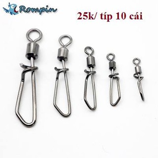 Khóa chống xoắn 25k 1 típ 10 cái