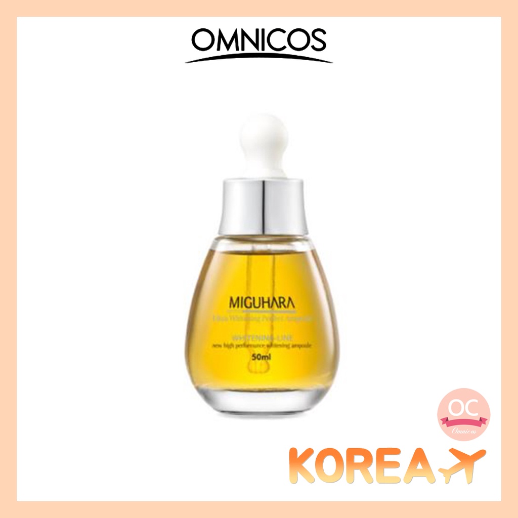 [Hàng mới về] Ampoule MIGUHARA làm trắng siêu cấp hoàn hảo 50ml