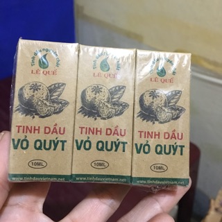Tinh dầu vỏ quýt Lê Quế 10ml