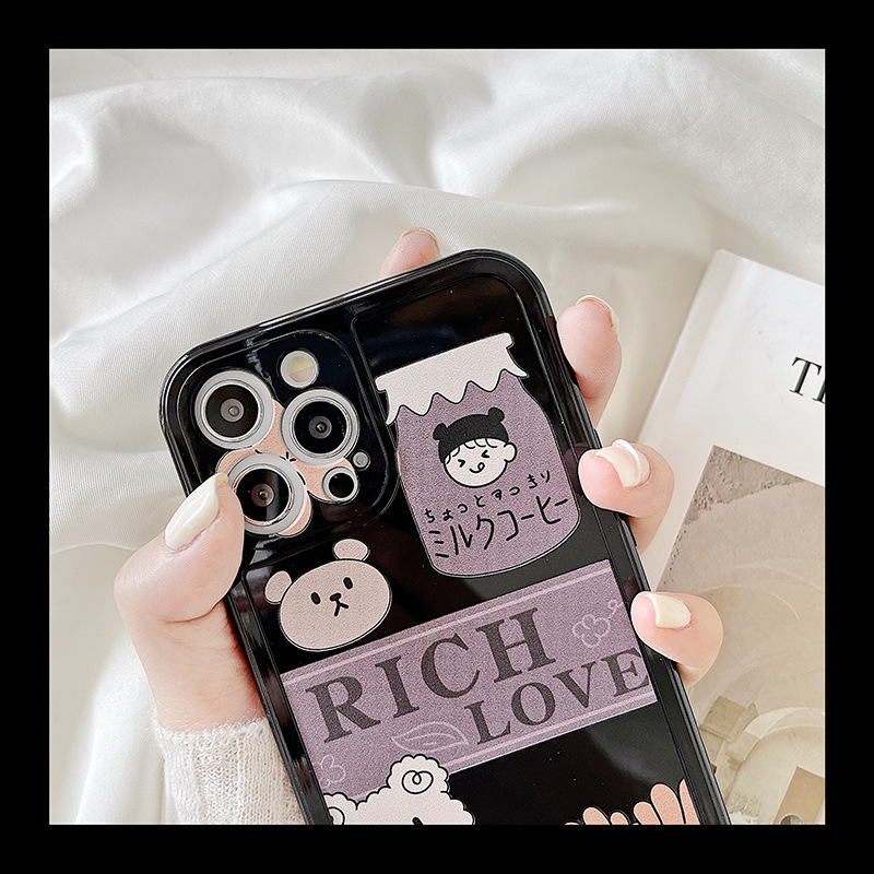 Ốp lưng iphone vuông cạnh hình insbear 6plus/6s/6splus/7/7plus/8/8plus/x/xr/xs/11/12/pro/max/plus/promax | BigBuy360 - bigbuy360.vn