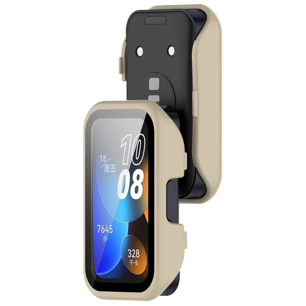 Ốp Điện Thoại Kính Cường Lực PC Cứng Bảo Vệ Màn Hình Cho Huawei Band 8 Huawei Band 7 6 Honor Band 6