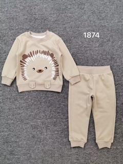 Set bộ nỉ bé trai bé gái