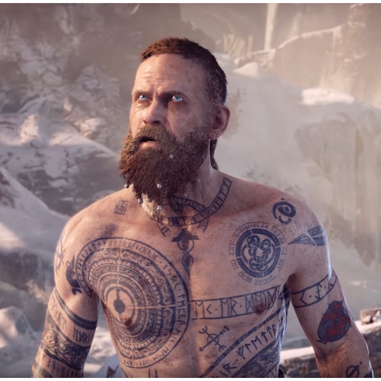 [Mã SKAMCLU9 giảm 10% đơn 100K] Đĩa Game PS4: God Of War 4 Like New 99% - hệ Asia