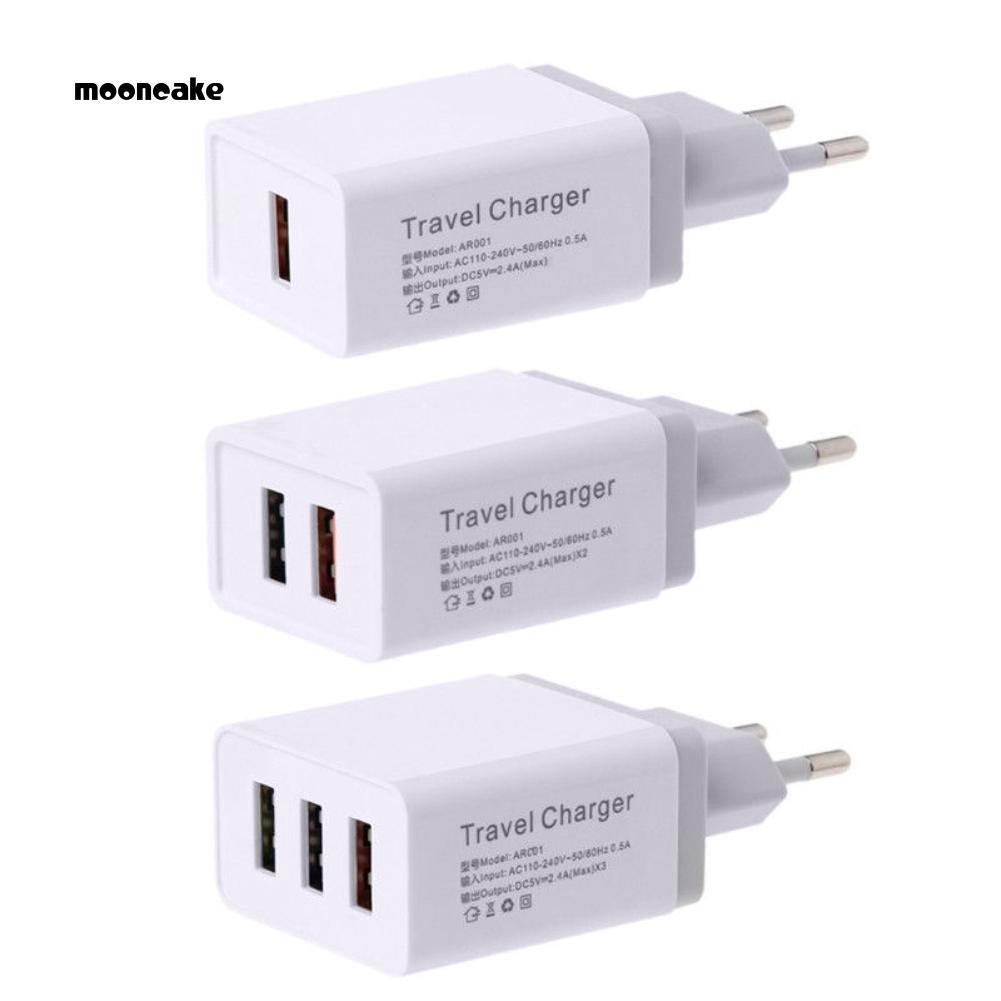 Dock sạc Moon 1/2/3 cổng USB 5V/4A AC thiết kế tiện lợi