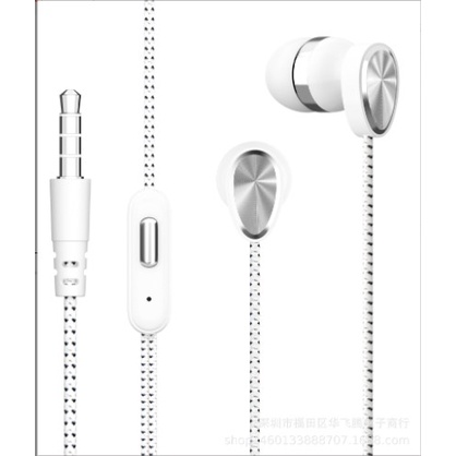 Tai nghe gaming nhét tai có dây giắc cắm 3.5mm loa kép chống ồn