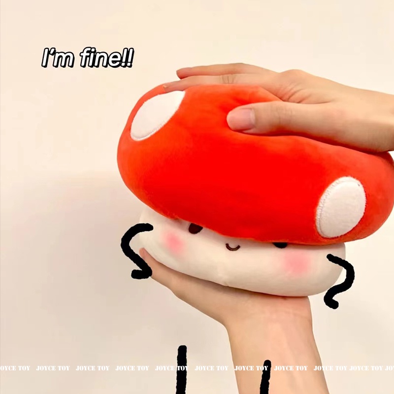 Hàng mới VềMINISO Gối Nhồi Bông Hình Cây Nấm Dễ Thương Gấu bông nấm dễ thương