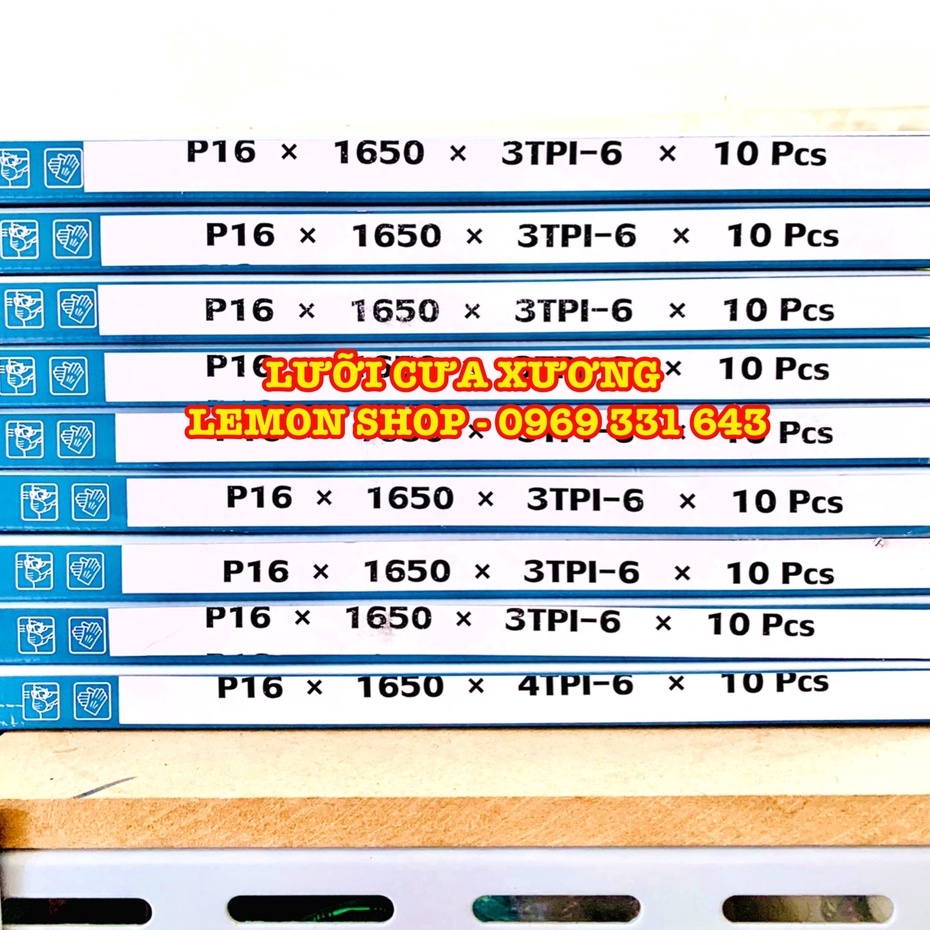 Lưỡi cưa xương MARSSAW 1650mm - Chuyên cưa xương bò, xương ống, các loại thịt cá đông lạnh - SỈ GIÁ TỐT