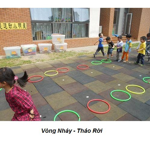 Vòng Nhảy Thể Dục Vận Động VPPT&amp;T Tháo Rời 40CM VN0621