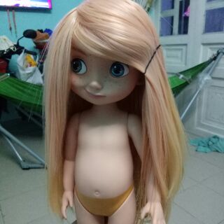 Tóc giả dài cho búp bê animators