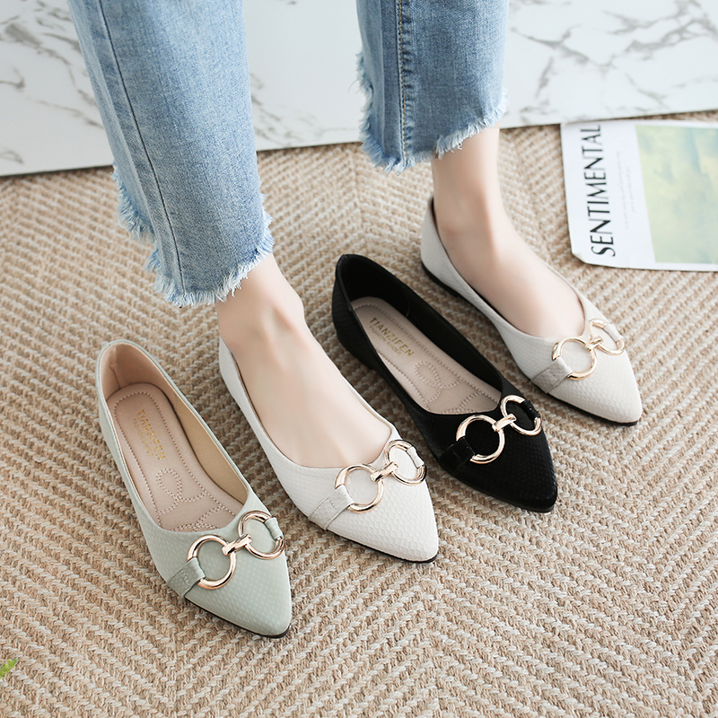 Giày YOZOH đế bằng trẻ trung cho nữ size 35-40