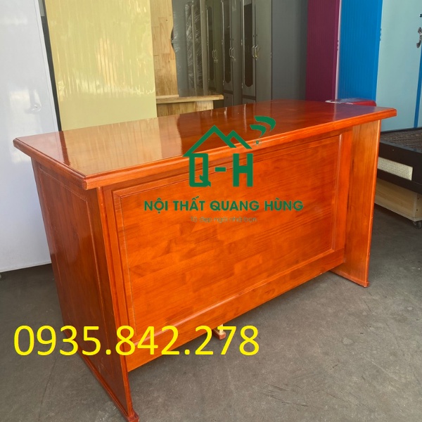 BÀN LÀM VIỆC GỖ THÔNG NÂU GIÁ SỈ