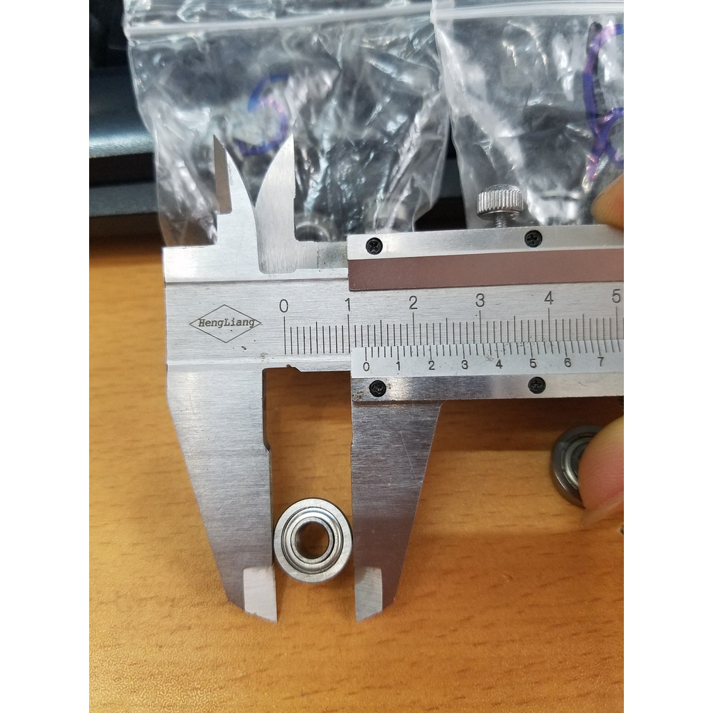 Vòng bi có cạnh ổ bi sẵn 3mm 4mm 5mm 6mm 8mm,chế tạo trục tàu thuyền, giá bán lẻ 1 cái