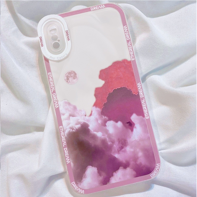 Ôp Điện Thoại Hình Đám Mây Dễ Thương Cho samsung galaxy s22 ultra s21 fe samsung galaxy a03 a10s a22 5g Ốp