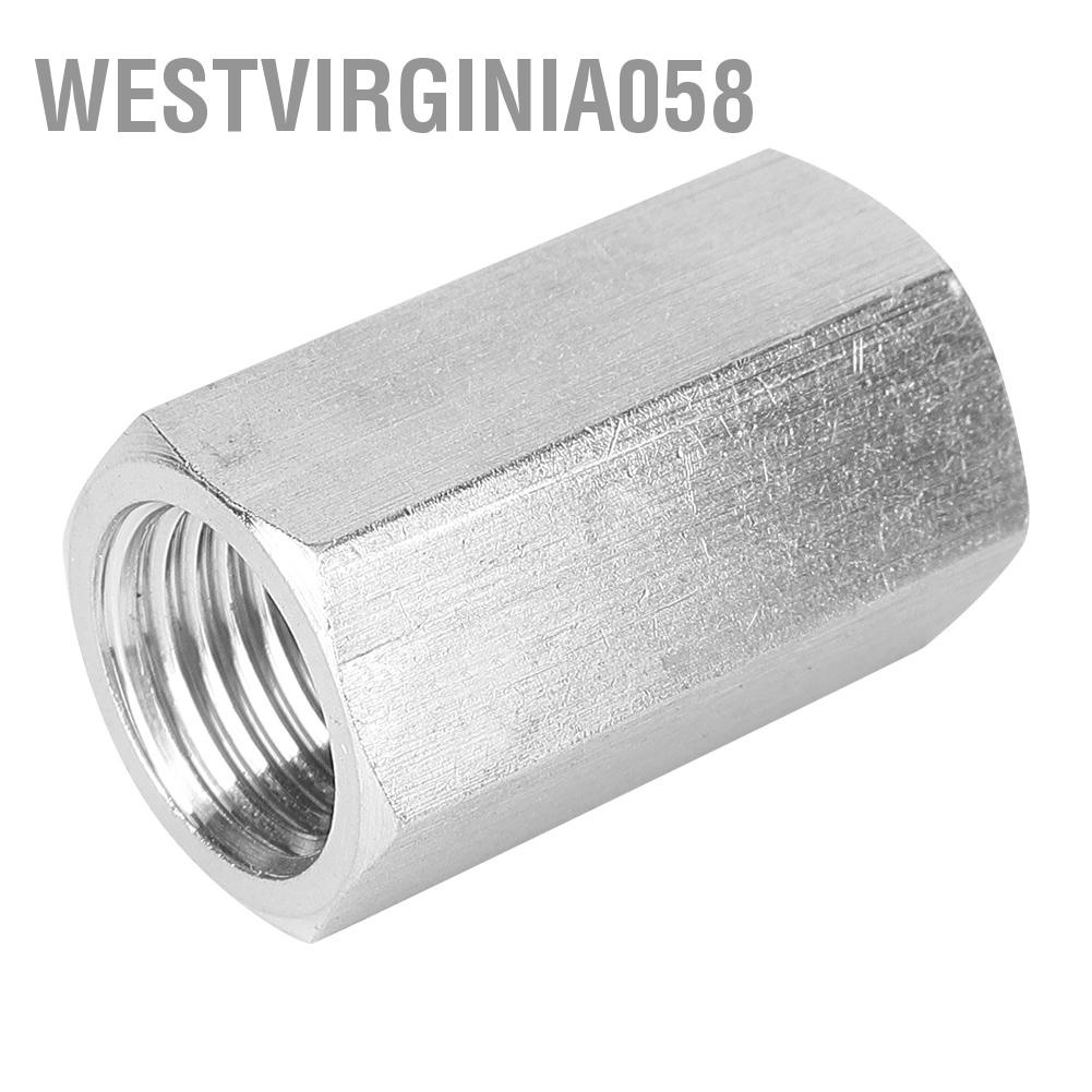 Hàng Hot Thép không gỉ BSPP Sợi nữ Sợi dây nối Hex Nut Rod Adapter Phù hợp cho kết nối đường ống nước Hàng giao ngayWestvirginia058