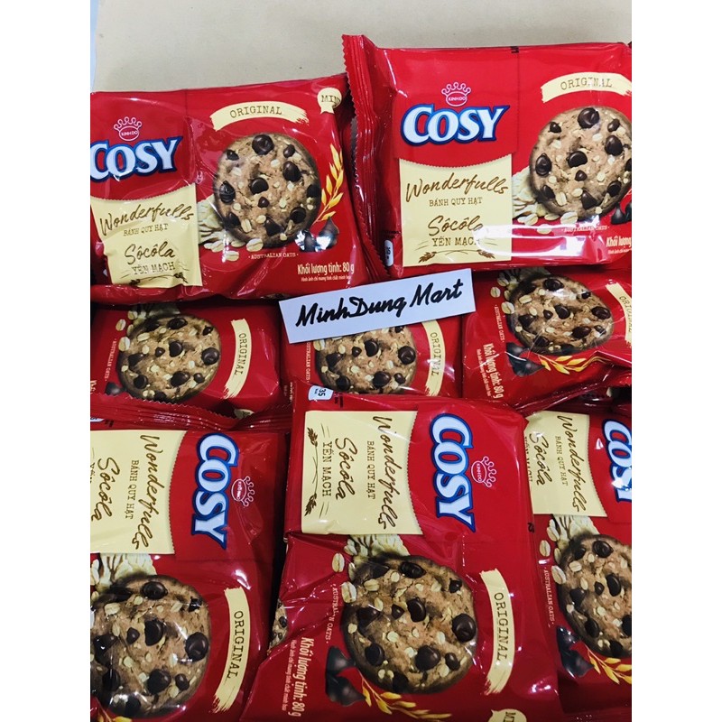 Bánh quy Cosy hạt socola Yến mạch 80g