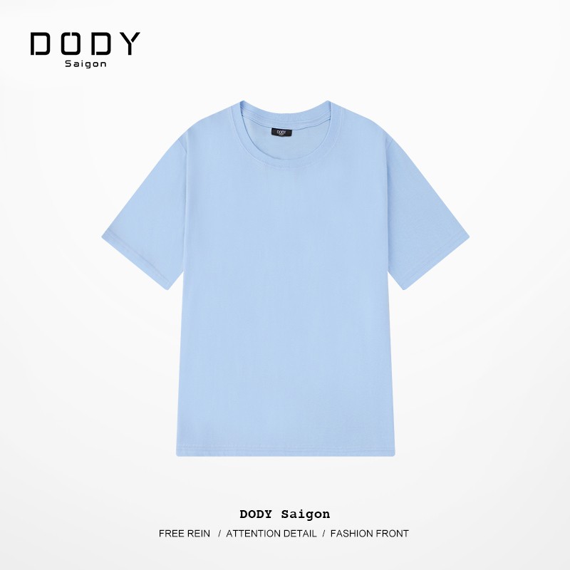 Áo thun trơn Unisex Nam Nữ - Áo phông ngắn tay nam nữ tay lỡ form rộng oversize nhiều màu [DODY Saigon / Áo thun trơn] | BigBuy360 - bigbuy360.vn