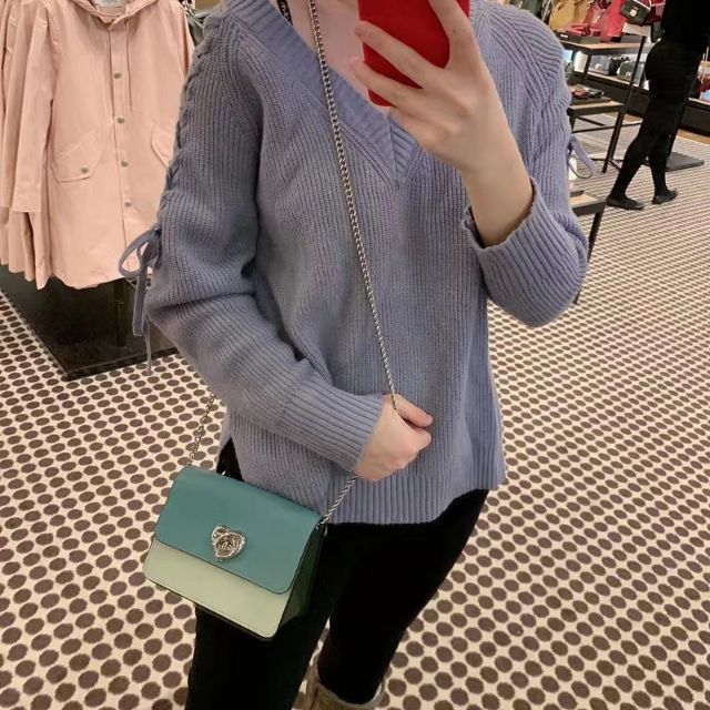 TÚI COACH MINI MÀU XANH