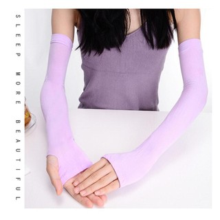 Ống tay chống nắng, găng tay chống nắng xỏ ngón LET'SLIM