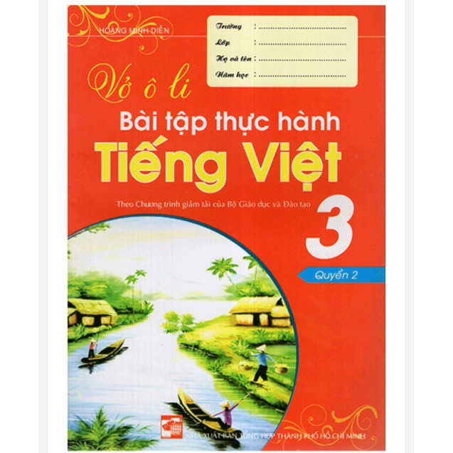 Sách - Vở ô li bài tập thực hành tiếng việt lớp 3 - Quyển 2