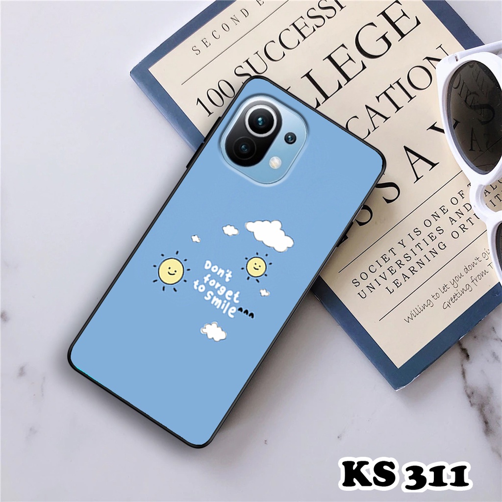 Ốp lưng Xiaomi Mi 11 Lite - Mi 11 Lite 5G - Mi 11 Lite 5G NE - Ốp in hình BlueSky - Lưng nhám viền TPU cao cấp