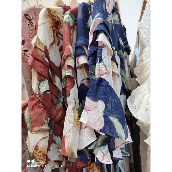 Váy voan hoa Vero Moda chính hãng sale