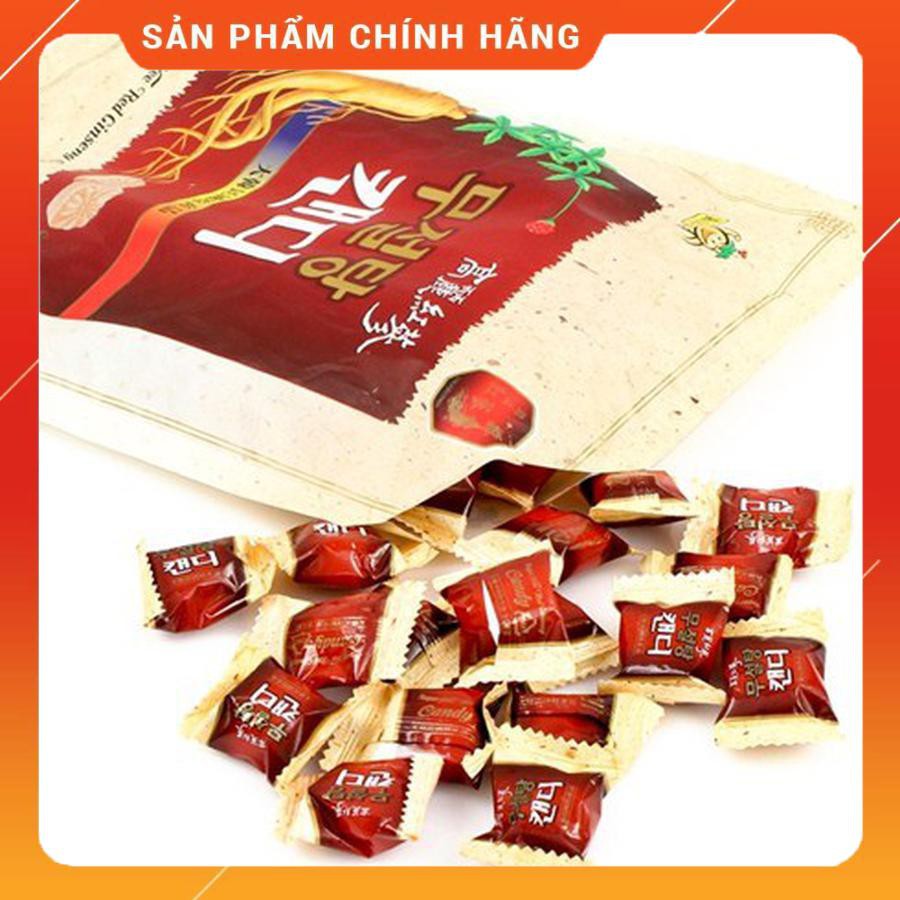 Kẹo Sâm Không Đường Hàn Quốc, Gói 500gr - Kẹo Không Đường Chính Hãng