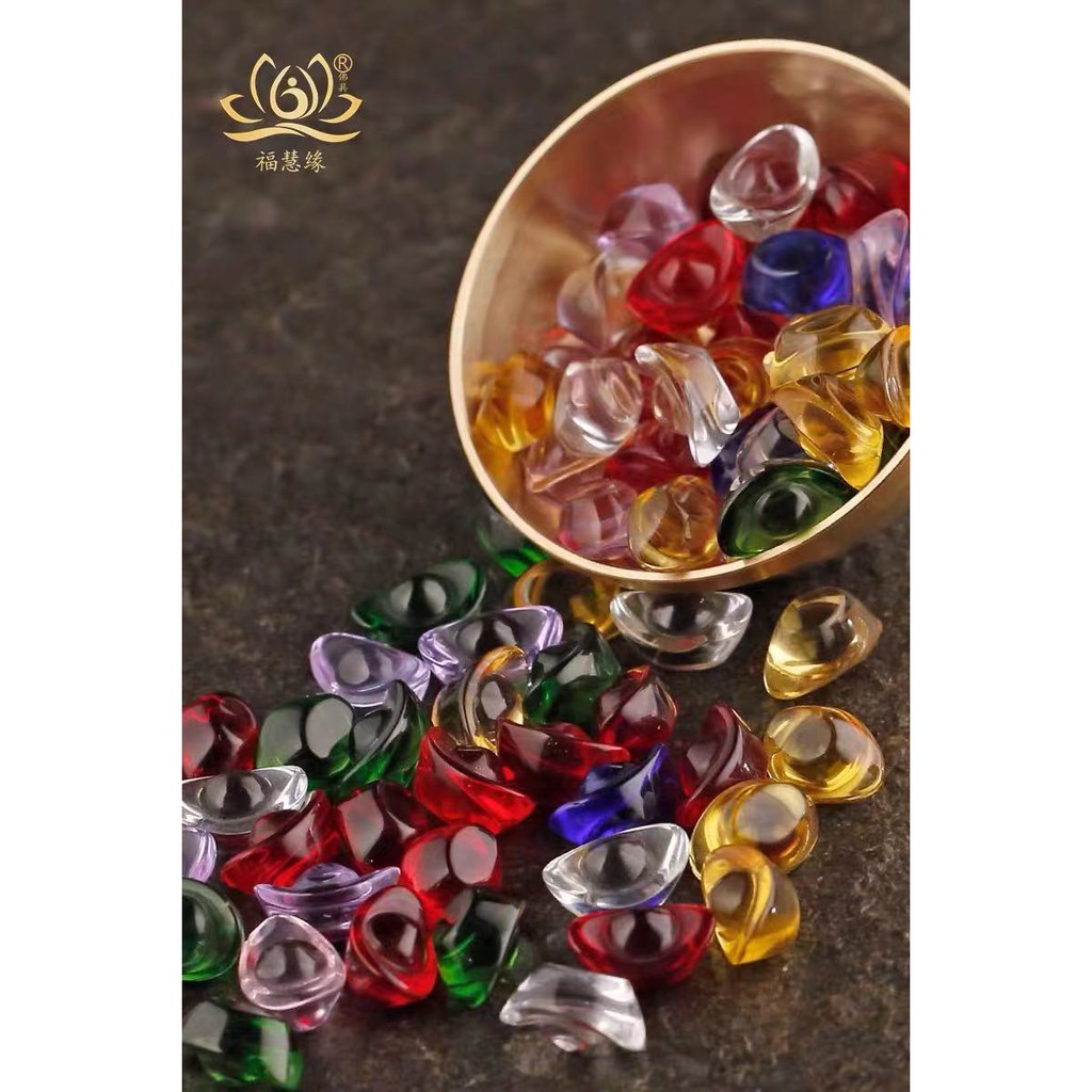 [PHÁP BẢO MINH CHÂU] KIM BẢO 7 MÀU MINI BÀY MANDALA - ĐẸP LUNG LINH