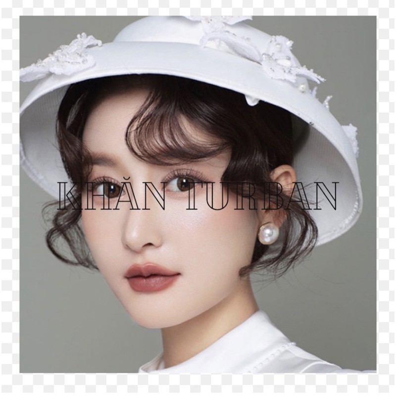 Hoa tai đính hạt - Hoa tai cô dâu