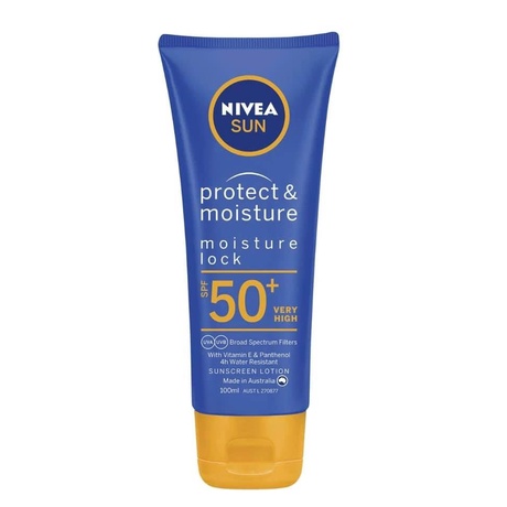 Kem Chống Nắng Bảo Vệ Và Dưỡng Ẩm Da Nivea Sun SPF 50+ Protect & Moisturising Lotion 3 Dung Tích