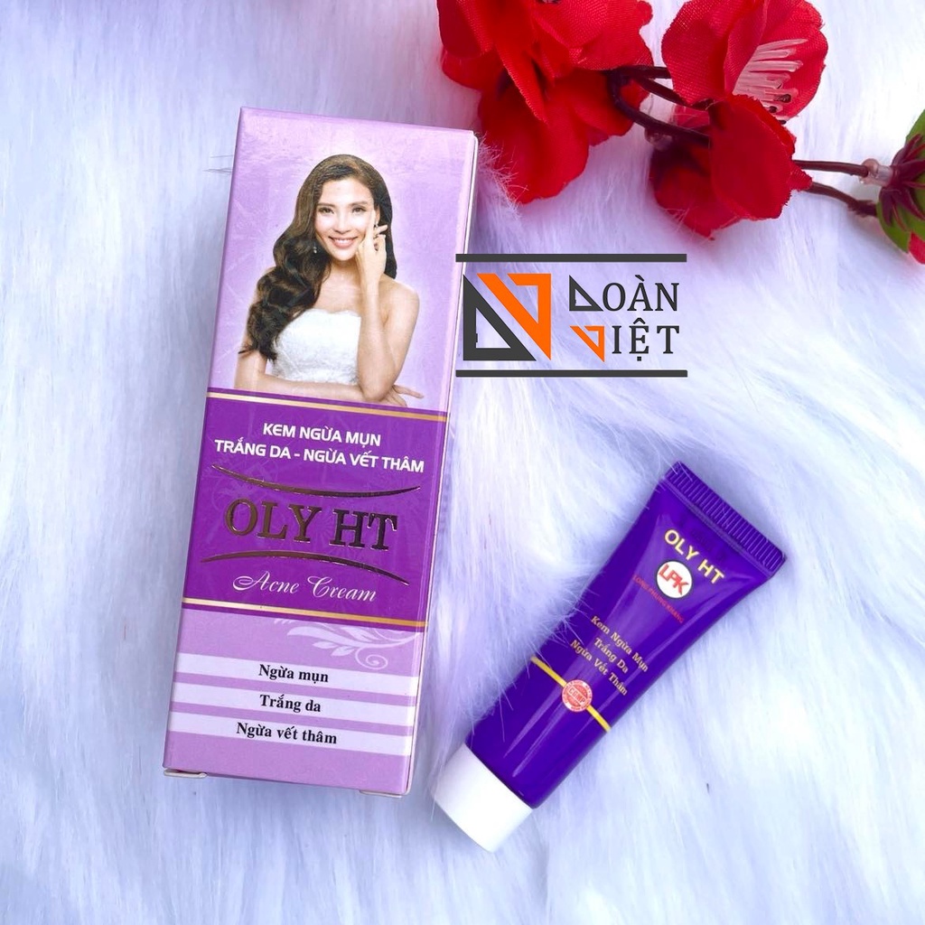 Kem CHẤM MỤN Only HT - Trắng da, ngừa Vết thâm 10g. Hiệu quả ngay lần đầu sử dụng