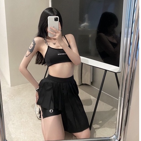 Aw 2021ss Kim Cương LOGO Sling Vest