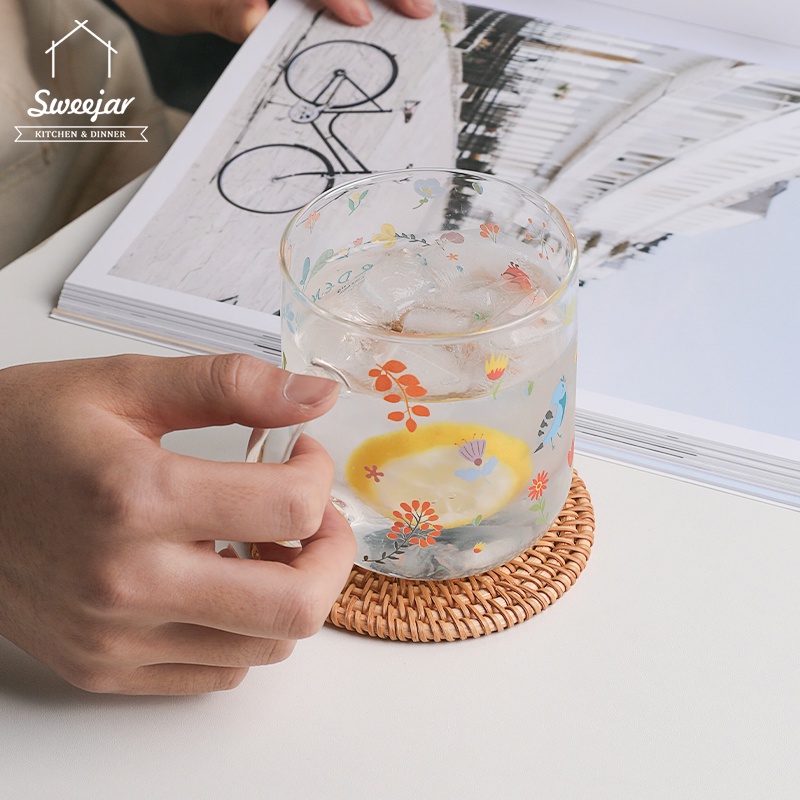 Tấm lót nồi SWEEJAR bằng sợi mây đan cách nhiệt chống trượt