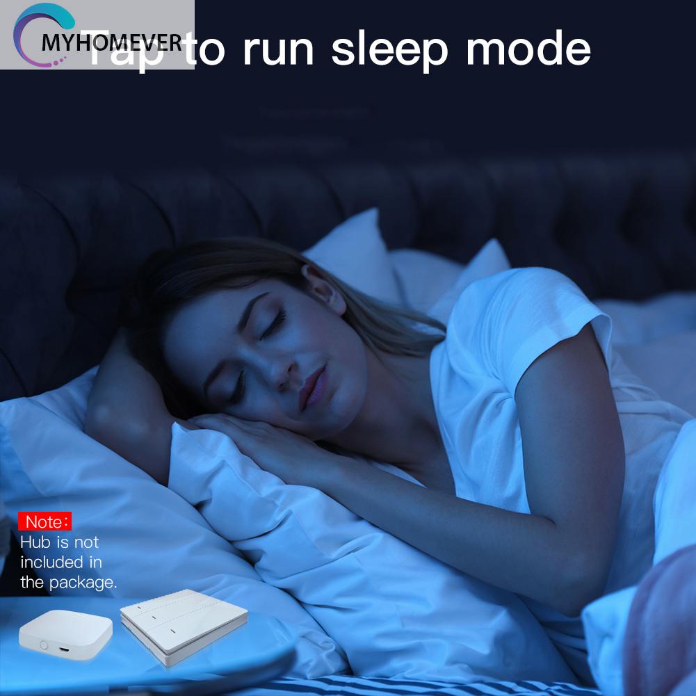 Công Tắc Gắn Tường Thông Minh Zigbee Tuya Kết Nối Bluetooth Điều Khiển Bằng Ứng Dụng