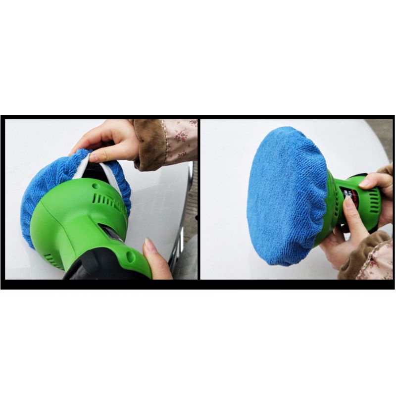 Bộ 5 Đệm Microfiber Mềm Đánh Bóng Xe Hơi