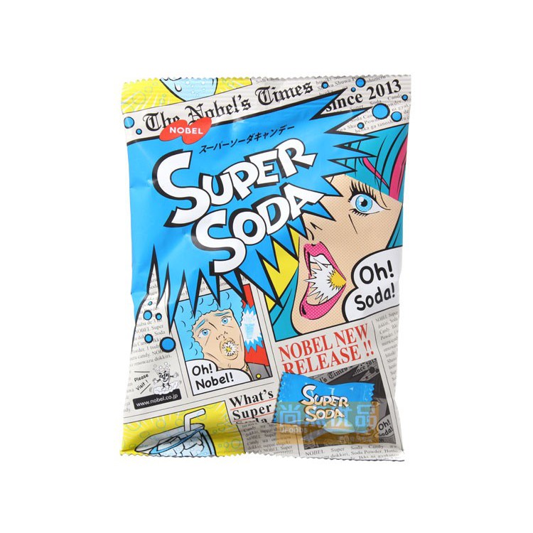 [HOT ĐỦ 3 VỊ] Kẹo siêu chua SUPER COLA /LEMON/COLA/ SUPER CANDY - Nhật Bản