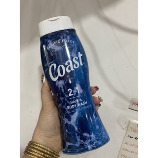Sữa Tắm Gội Coast For Men Mỹ 532ml