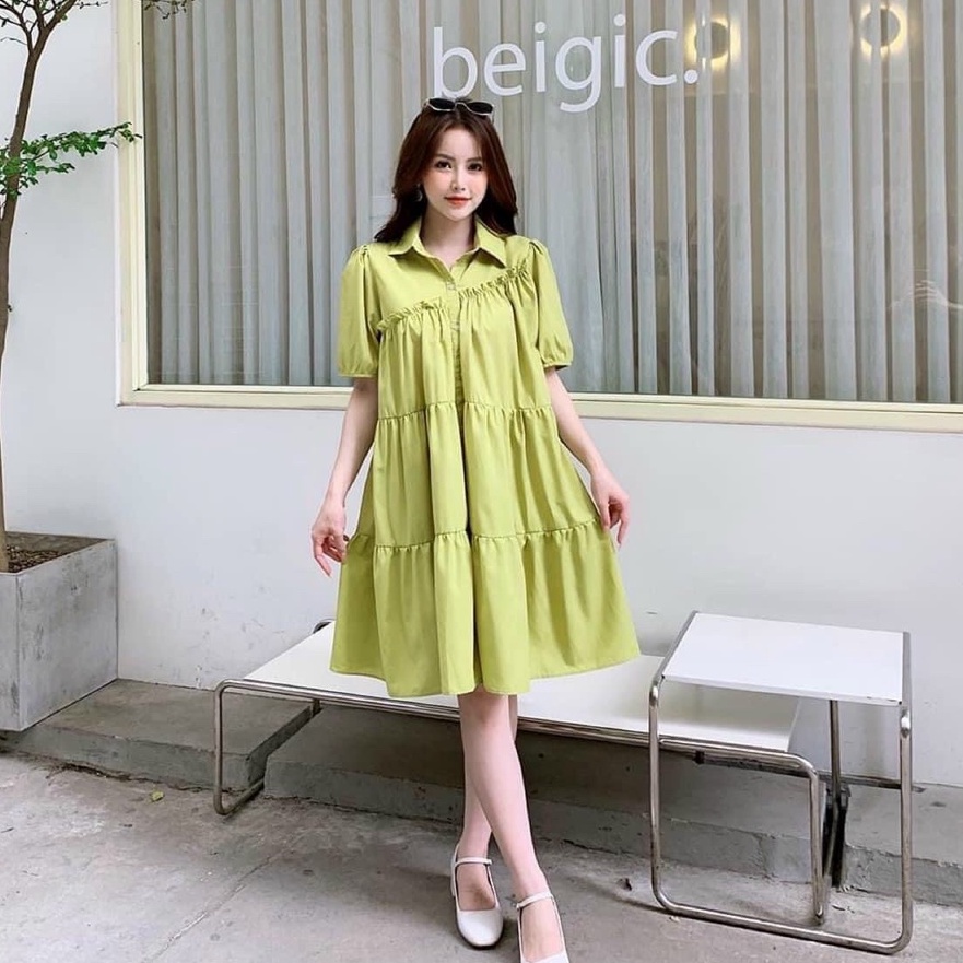 Váy Bầu Dự Tiệc -Đầm Bầu Công Sở Kiểu Dáng Suông Thun Thiết Kế Cao Cấp Mặc Nhà Mùa Hè Xinh Đẹp
