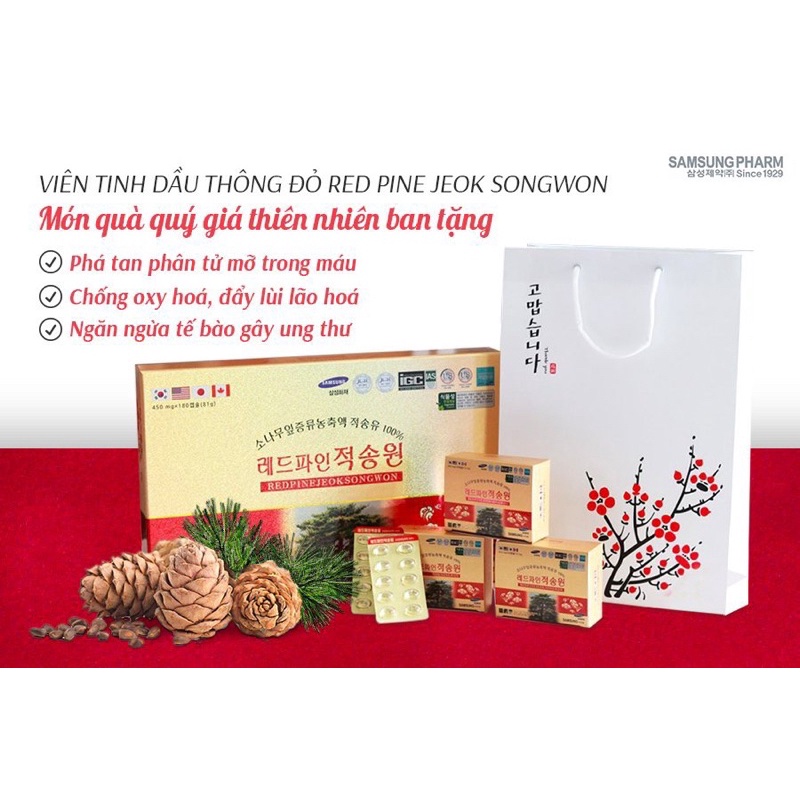 Tinh dầu thông chính phủ Hàn Quốc