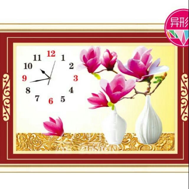 Tranh đá đồng hồ 77512