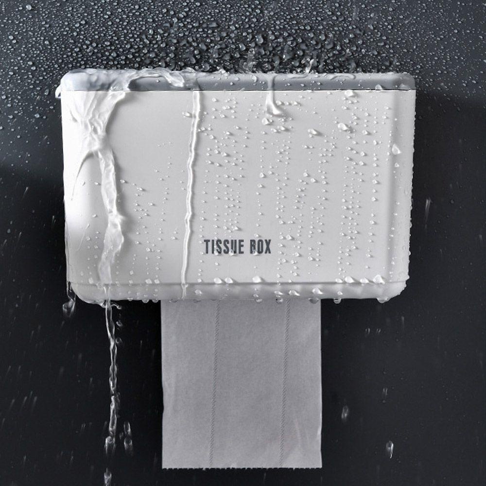 GOGOUP Giá Đỡ Cuộn Giấy Vệ Sinh Gắn Tường Đa Năng Chống Nước Không Cần Đục Lỗ