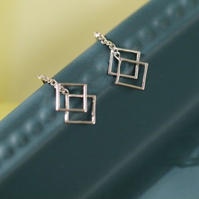 Khuyên tai bạc 925 Luminous "FIDELIA"