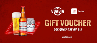 Quà tặng không bán - voucher giấy đặt món nowfood giảm 50k