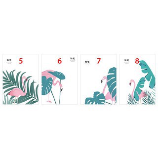 Sổ lò xo hồng hạc, sổ Flamingo loại to 20,5cm x 14cm Freeship