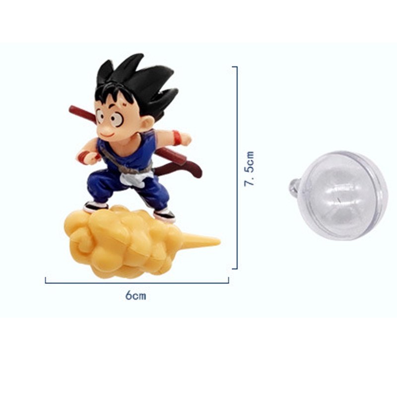 Mới Đồ trang trí Nhân Vật Son-Goku on Somersault Đám Mây Nổi Trang Trí Bể Cá Mẫu 2022