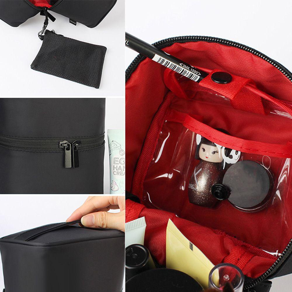 WATTLE Túi Đựng Mỹ Phẩm Du Lịch Hình Trụ Chất Lượng Cao Tiện Lợi Dễ Sử Dụng