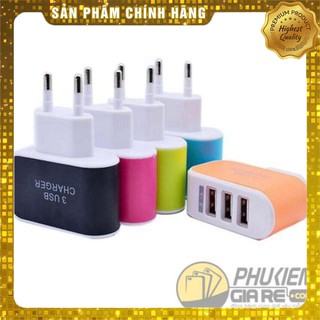 Củ sạc 3 cổng usb đa năng [ phukienthoitrang29 ]
