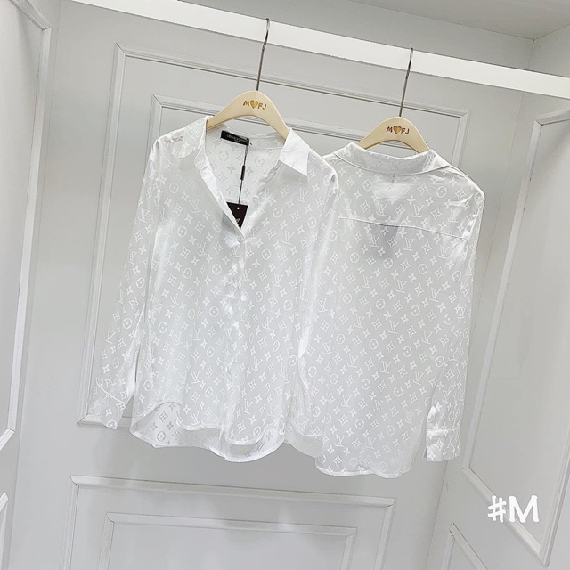 ÁO SƠ MI CHỮ CHẤT LỤA SANG CHẢNH MS24100